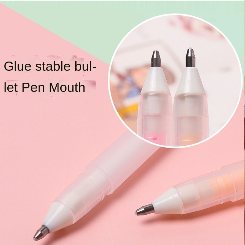 Creative pens shape school student glue adhesive pencil kids craft scrapbooking diary adhesive stationery supplies