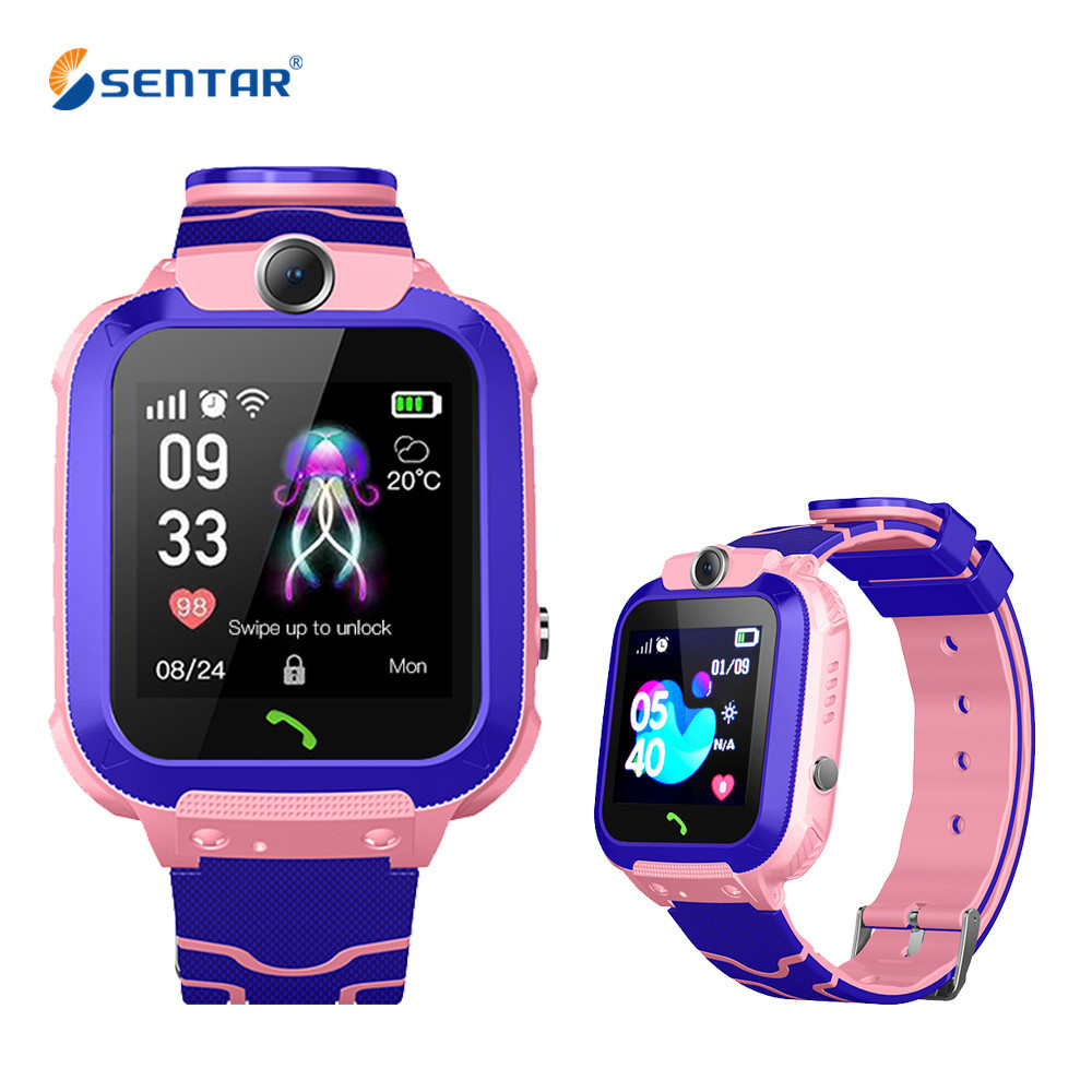 2019 Kids Smart Watch IP67 Waterproof Phone Watch Wholesale Q12 Smart Watch anak