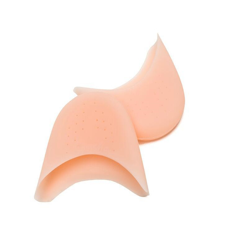 1pair Silicone Gel Dance Point Pads for Ballet Dancing Toe Forefoot Pad shoes Insoles Insert