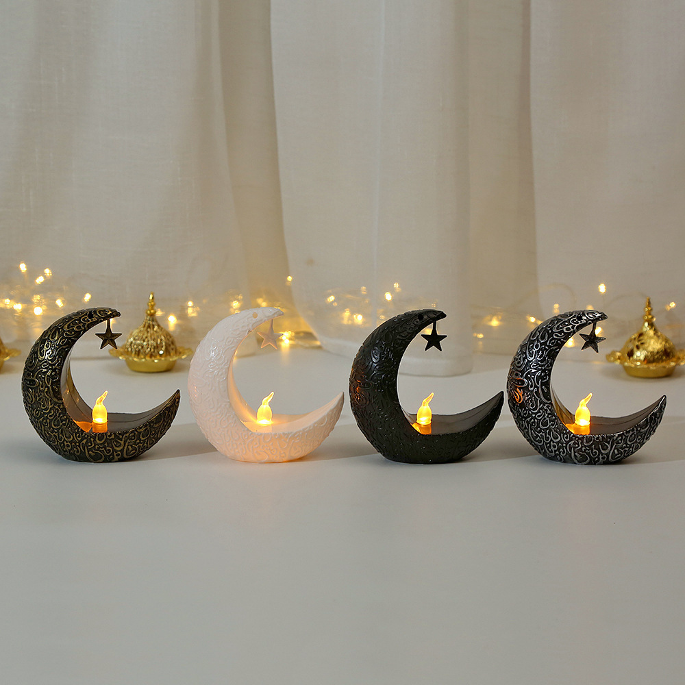 Wholesale Led Moon Candle Light Christmas Battery Operated Flameless Realistic Bright Plastic Mini Candles LED Candle Light