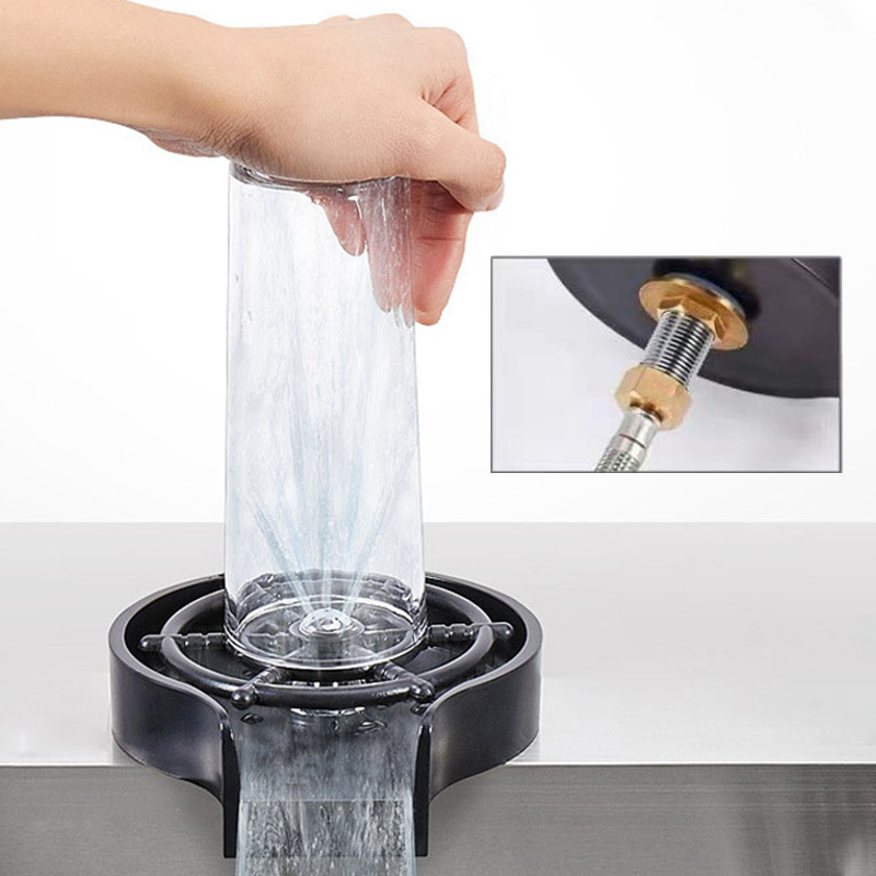 New Automatic Glass Rinser Cup Rinser Washer High Pressure Glass Washer For Kitchen Sinks