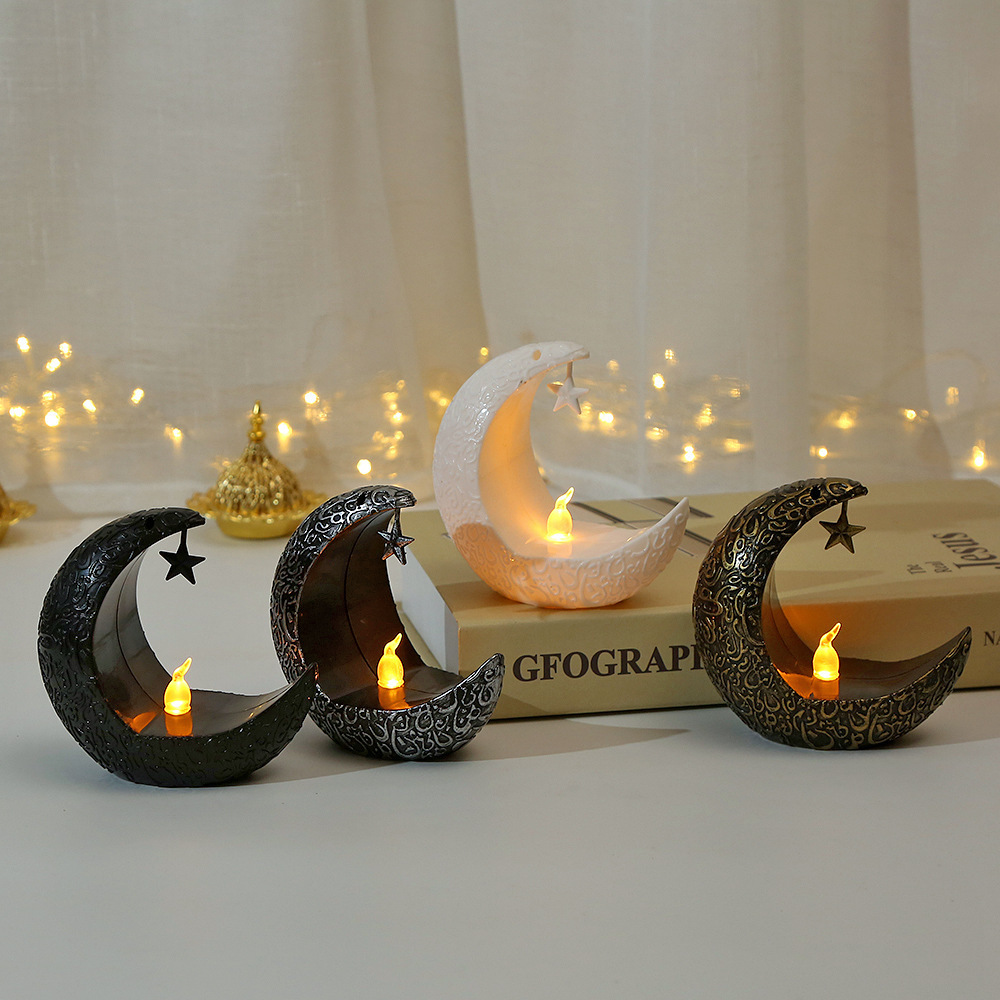 Wholesale Led Moon Candle Light Christmas Battery Operated Flameless Realistic Bright Plastic Mini Candles LED Candle Light