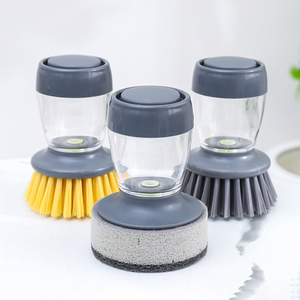 Household Small Sponge Brush Palm Pan Pot Washing Kitchen Cleaning Scrubbing Brush Dish Scrubber Dish Brush