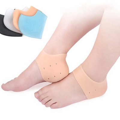 Men & Woman Foot Care Products Silicone Gel Moisturizing Heel Sleeve Protector Pads Cushion Anti Crack Heel Socks Heel protector