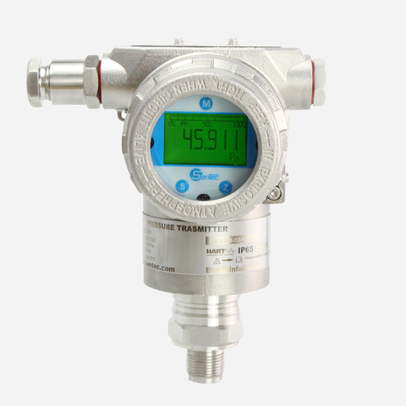 SENTEC differential pressure level transducer 4-20ma liquid level DP pressure transmitter with hart