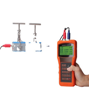 SENTEC FMU830 Handheld clamp type liquid flow meter for measuring water and oil, output portable liquid ultrasonic flow gauge