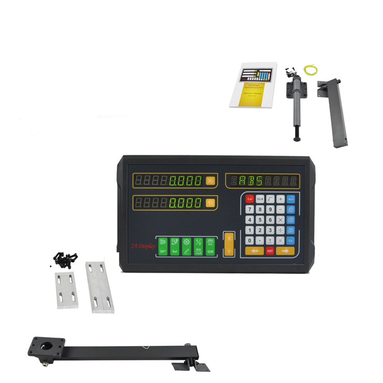 3 axis 2 axis digital readout lin ear scale for milling  lathe machine