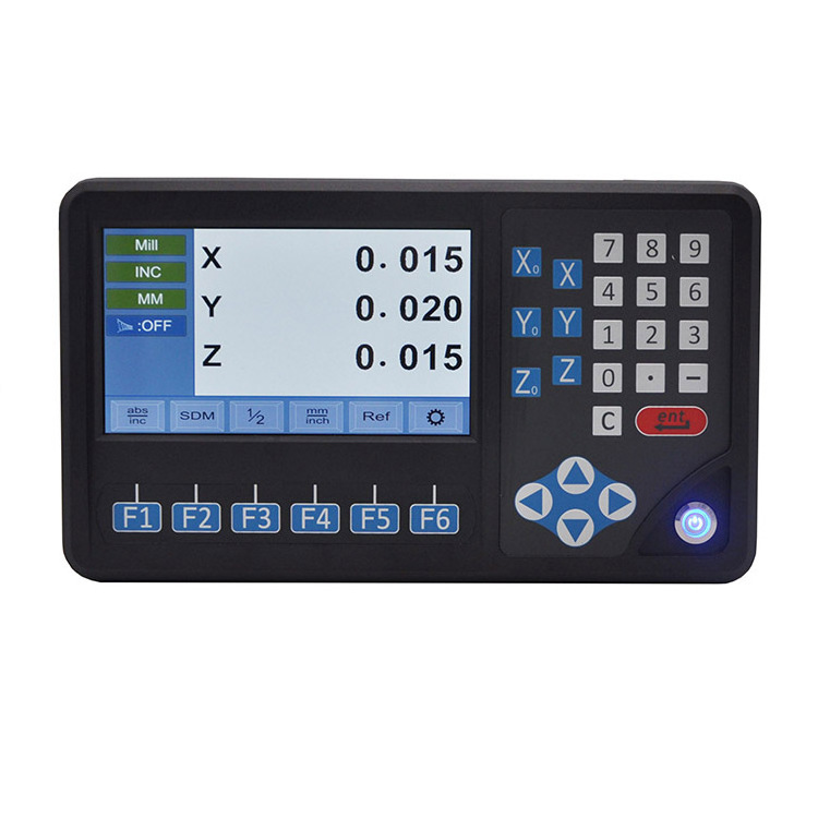 3 axis 2 axis digital readout lin ear scale for milling  lathe machine