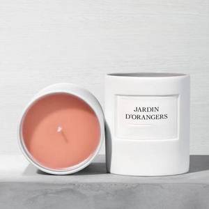 Wholesale Luxury Gift Set  Large White Ceramic Cup Jar Private Label Scented Candle