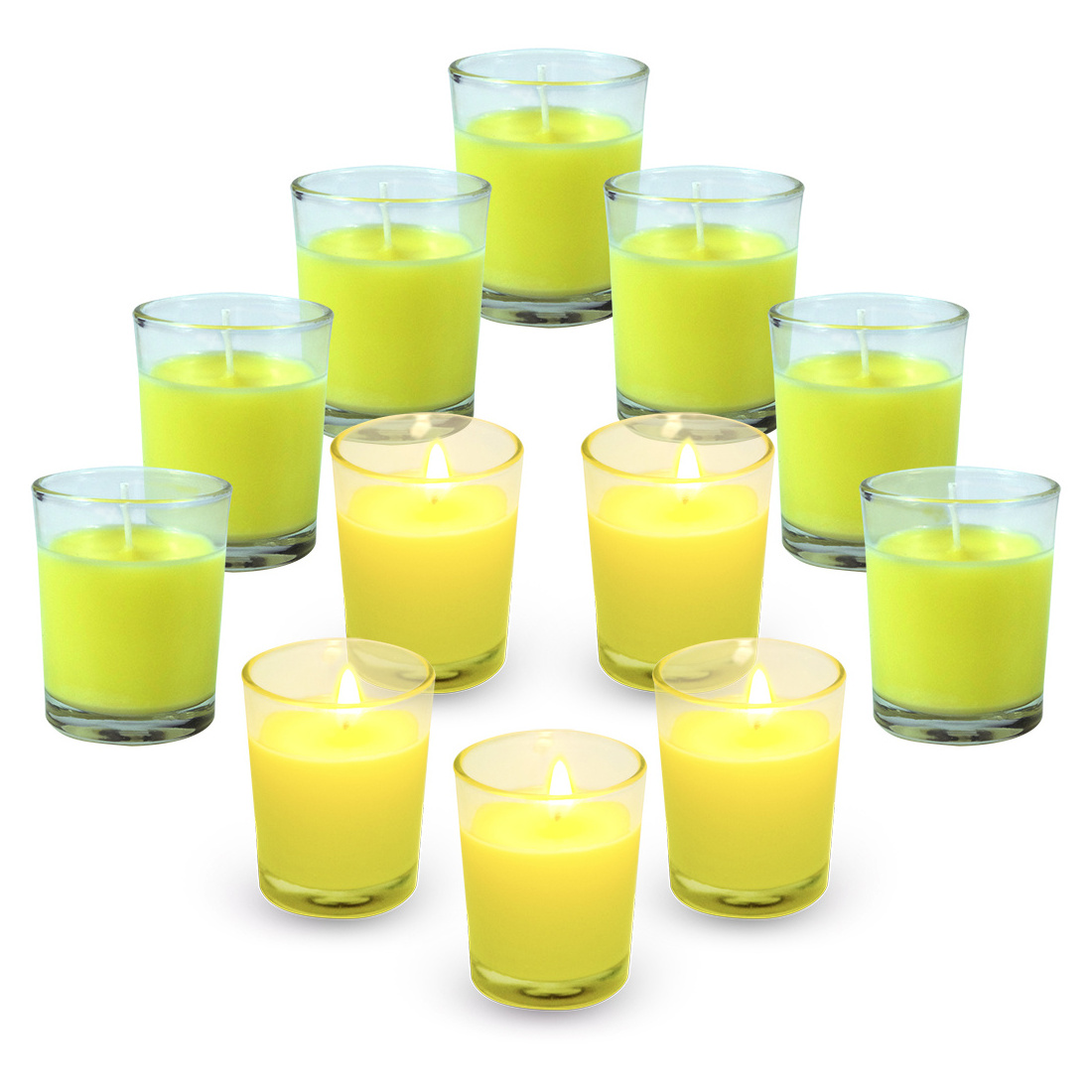 Wholesale Glass Mosquito repellent Citronella Candle Outdoor in Bulk