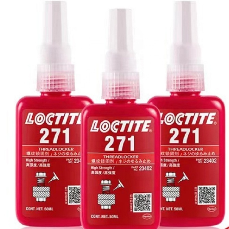 Fql147 Hot Sales Original Loctiter 271 Thread Locking Adhesive 50ml Super Glue