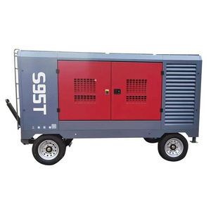 S95T 29m3/min Stationary Industrial Diesel Engine Screw Air Compressor For Water Well Drilling Portable Mining Air Compressor