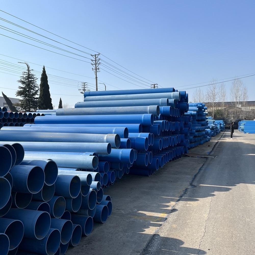 2024 Hot Selling 1-16 inch diameter water well PVC pipes with slotting  and screen pipes price for water drilling