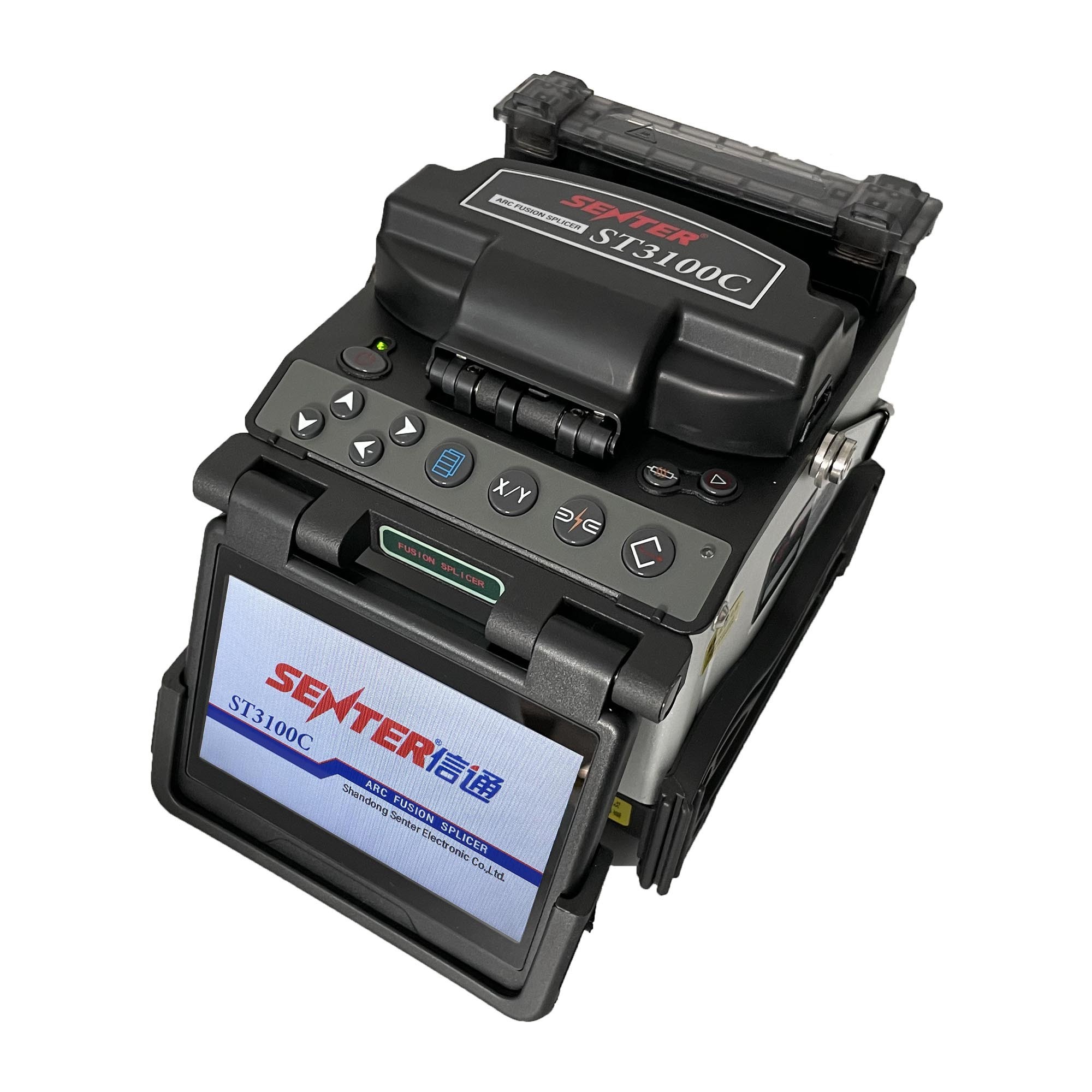 SENTER new ST3100C FTTH FTTB FTTX clad to clad 4 motor optical fusion splicer