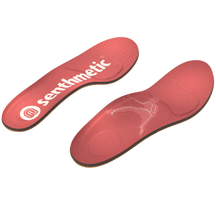 Custom Made Insoles Heat Moldable Insole Flat Feet Sport Shoe Insole Arch Support Shock Absorption Shoe Inserts