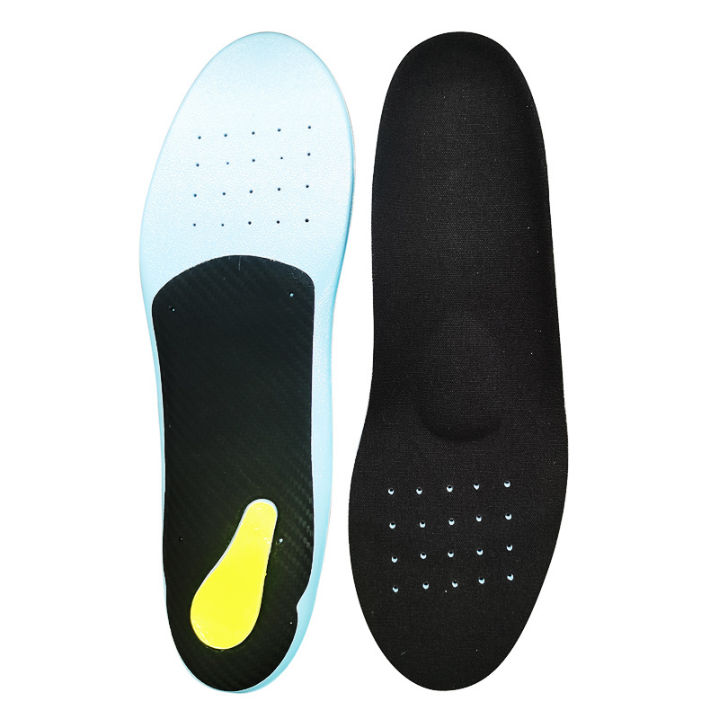 Hot Selling Sports Insoles Poron Gel Insoles Foot Cushioning Sweat and Shock Absorbing Sports Insoles