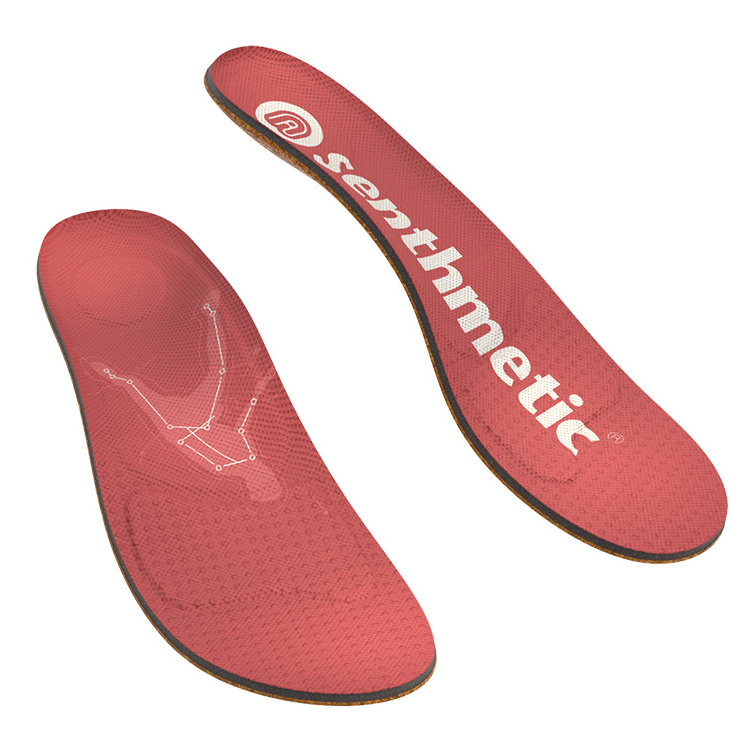 Custom Made Insoles Heat Moldable Insole Flat Feet Sport Shoe Insole Arch Support Shock Absorption Shoe Inserts