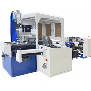 Automatic Hard Book Cover Box Four Side Folder Folding Machine Paper Production Hard Book Cover Four Side Wrapping Machine