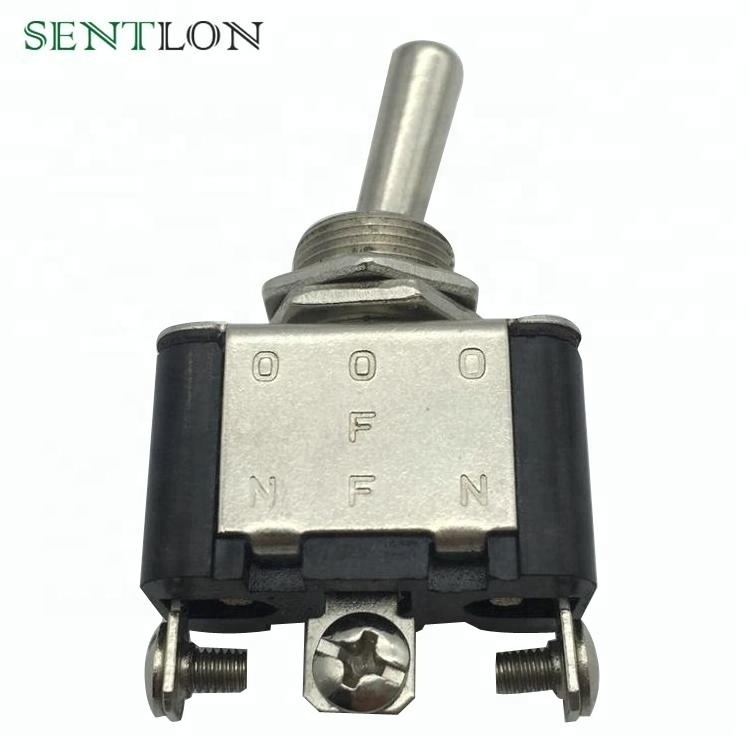 Spdt Medium Momentary 3 Position On-Off-On Safety Cover Toggle Switch