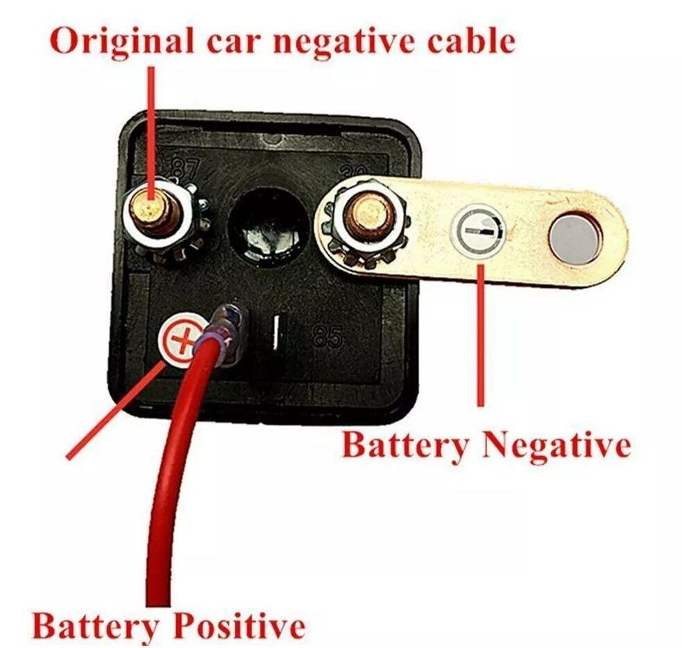 12V 200A Battery Kill Switch,  Remote Battery Disconnect Switch Remote Control Kill Switch for Car RV Truck