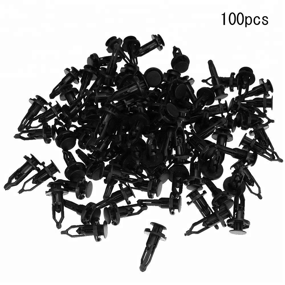 High Quality Car Fender Clip Push In Type Plastic Rivets Fastener 18 x 28 x9mm (100pcs/pack)