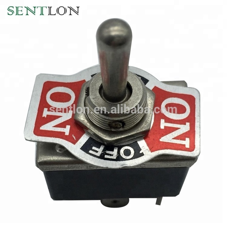 Factory Price 6 Pin 3 Position Momentary On/Always Off/Momentary On Toggle Switch 125V 15A