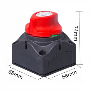 Waterproof Battery Switch Master Isolator Cut Off Kill Switch for RV Battery Marine Boat Car Vehicles