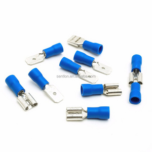 Wholesale Automotive MDD2-250 / FDD2-250 Butt Connector Crimp Terminal Male Female Pre-Insulating Joint 14-16 AWG