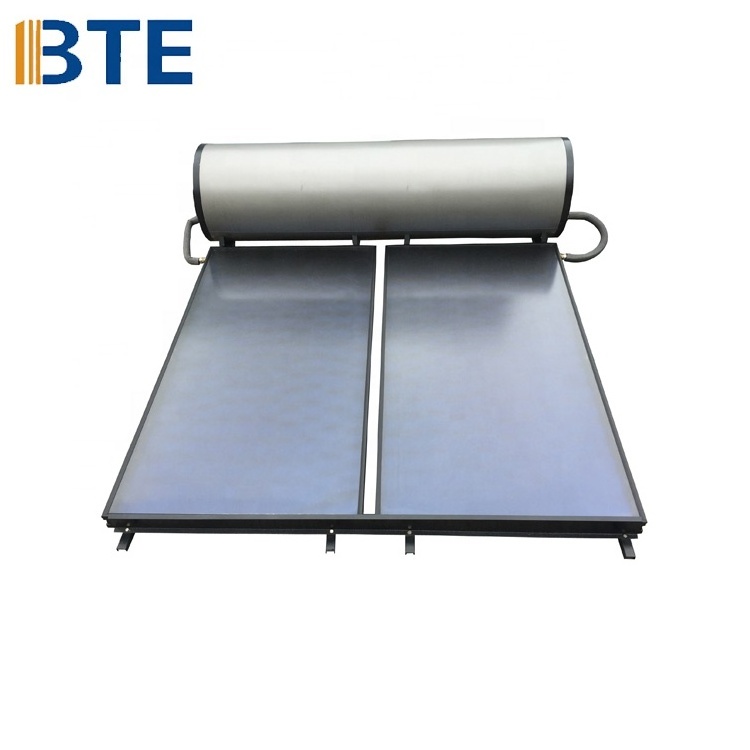 100 liter 200 liter 300 liter flat plate pressured solar water heater for home