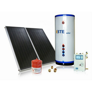 200L 300L 500L Exported Flat Panel solar Water Heater split pressure solar boiler with heat pump