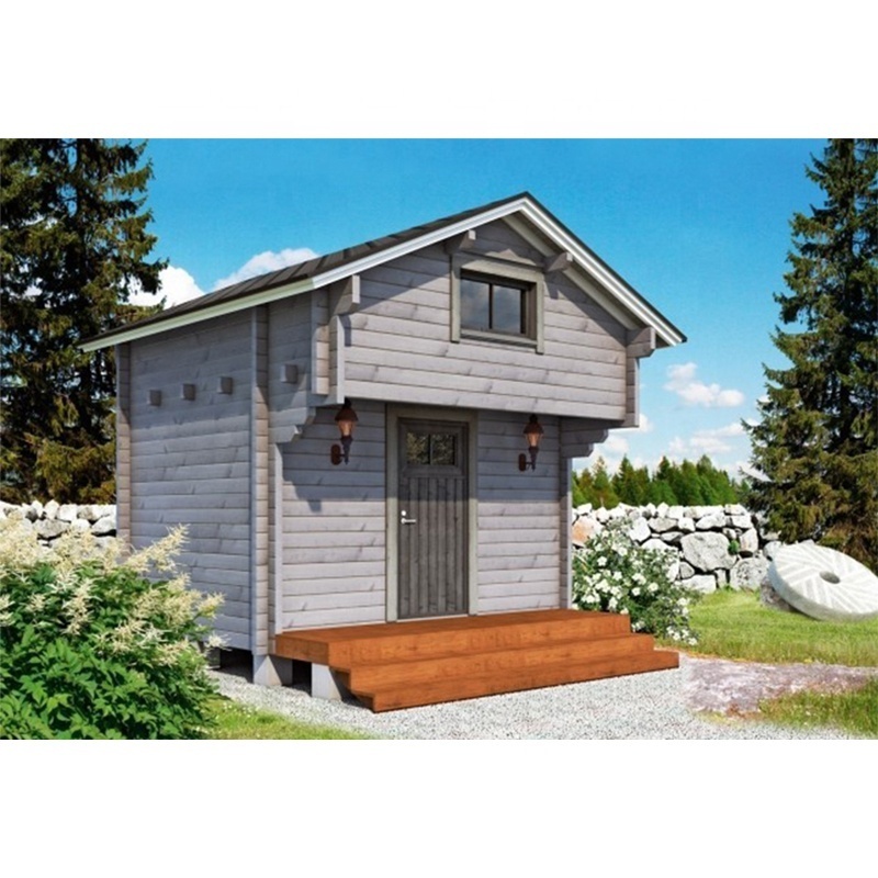 Customized Prefabricated Log Cabin Easy Build Prefabricated Garden Wooden House