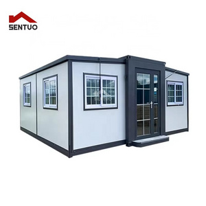 Extendable 40 ft 20 ft Luxury Portable Mobile Modular Container Homes Villa Prefabricated 2 3 Bedroom Expandable Container House