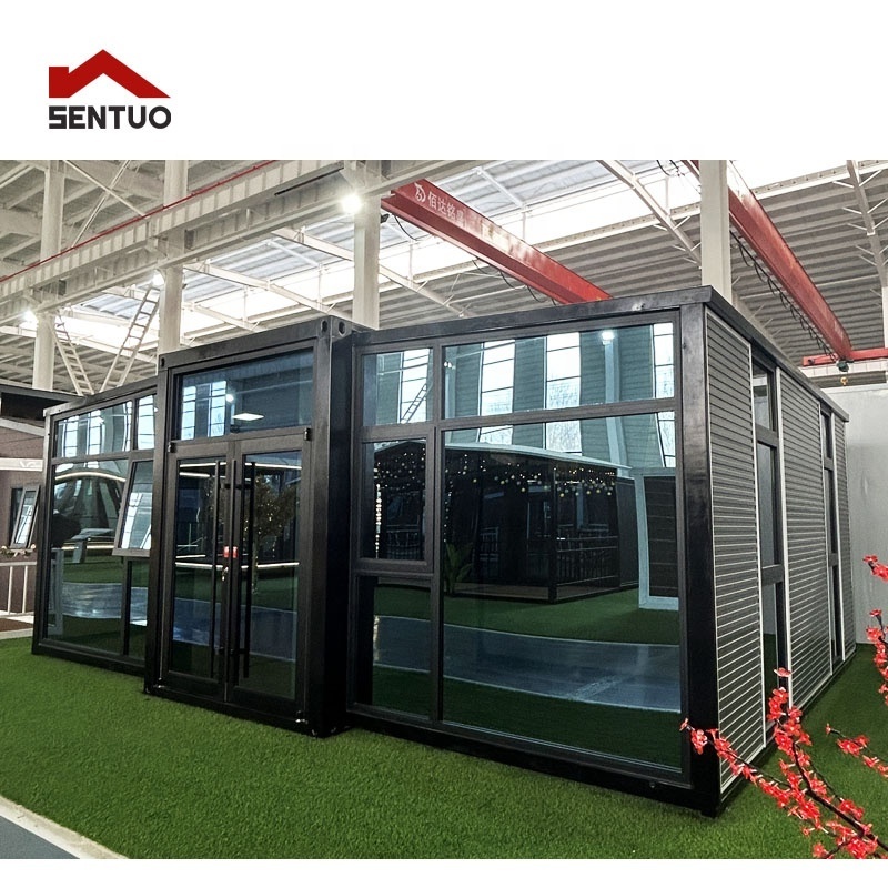 Customized 2 3 Bedrooms 40Ft 20Ft Portable Mobile Container Homes Prefabricated Modern Foldable Expandable Container Houses