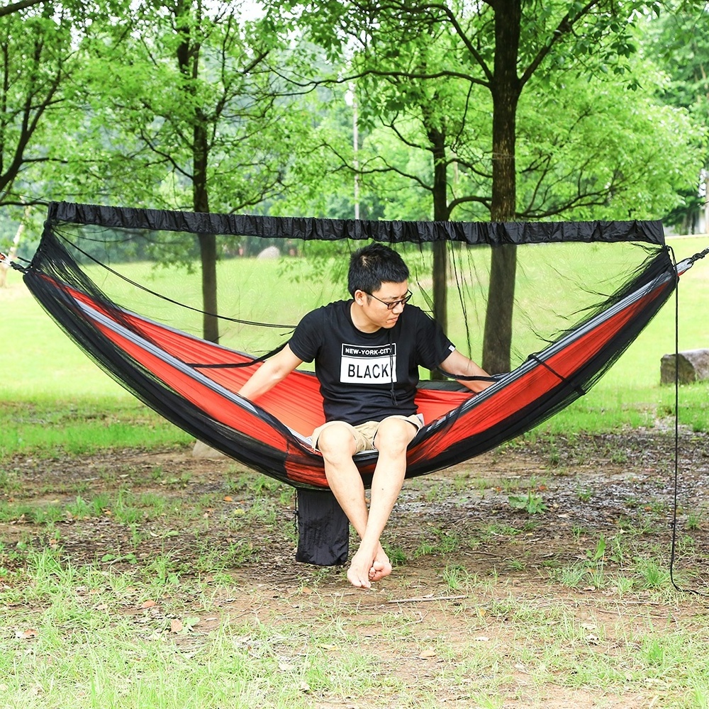 Sentu Good Sale Factory Made New Style  Hammock Mosquito Net Protection Double Camping Bug Hammock Mosquito Net