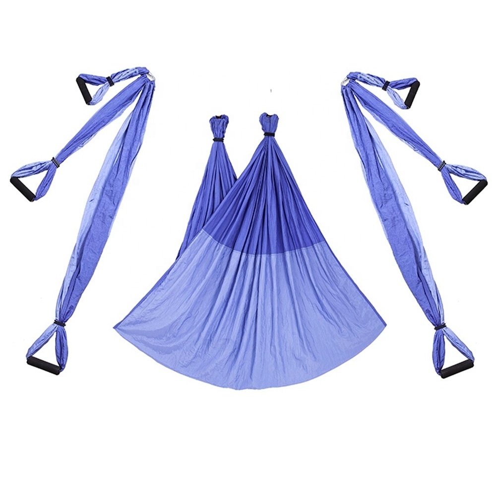 Professional Dropshipping Anti gravity fabric Swing Sling Aerial Yoga Hammock (Double Purple)