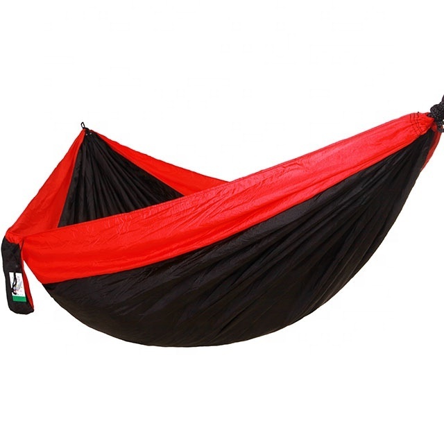 High Quality 2 Person Foldable Parachute Fabric Seating Capacity Hammocks For Single Double outdoor Camping Hiking Travel