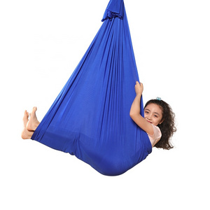 18 colors Factory Direct Kids Adult Teens Indoor Yoga Hammock Chair Sense Therapy Swing For Autism