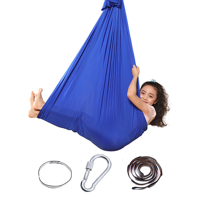 Hot Selling Breathable Comfortable 100% Nylon Swing Hammock Set For Child & Adult with Autism