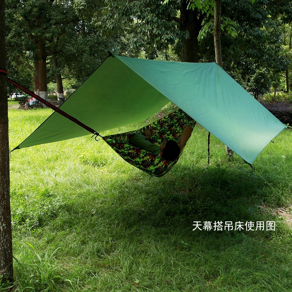 Large Camping Hammock Tarp or Tent Best Quality for Extreme Waterproof Protection Hammock Rain Fly