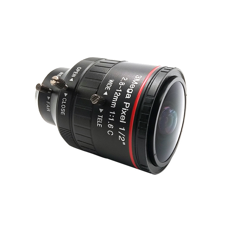 cctv lens 2.8-12mm f/1.6  Camera Lens C mount 3MP manual iris vari-focal lens - Hot Selling