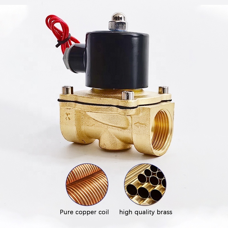 Hot sale in 2023 Valvula Solenoide para Agua e Vapor  Drain electric valve  Water oil steam solenoid valve