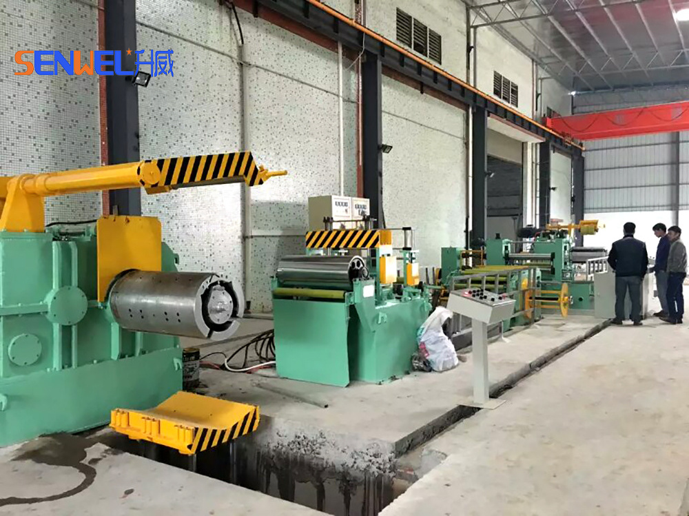 SW-1650 Stainless Steel Iron Metal Coil Slitting Machine  steel coil slitting machine