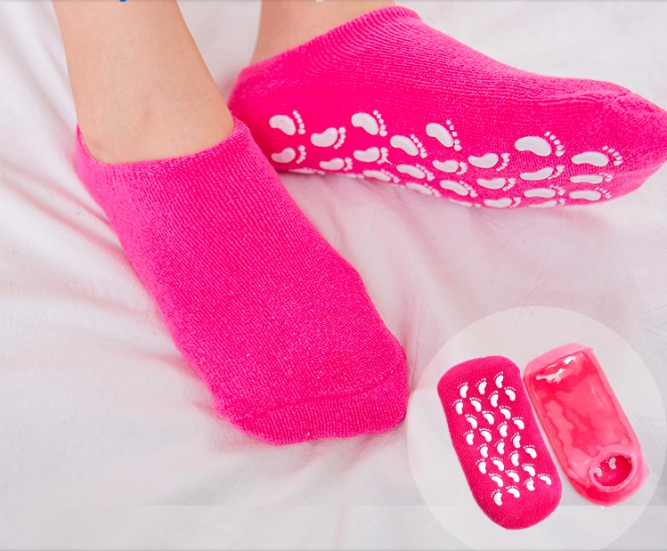 Silicon Gel Ssocks Feet Mask Spa Moisturizing Gel Socks