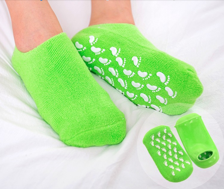 Silicon Gel Ssocks Feet Mask Spa Moisturizing Gel Socks