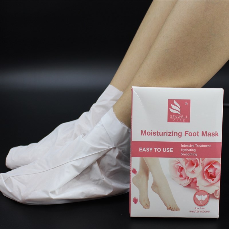 Custom Label whitening moisturize care foot whiten mask supplier for seller moisturize foot mask