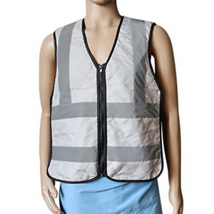 Summer Cooling Vest with PCM Ice Packs Body Heat Regulation, Cooling Jacket, Adjustable Ice Vest