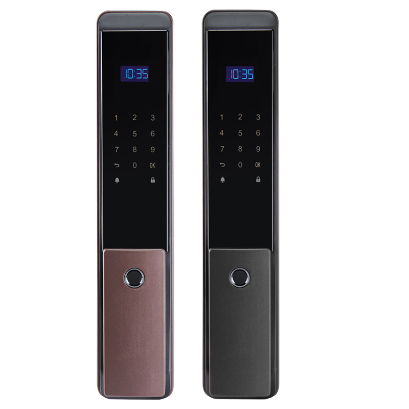 Doors security keyless entry system gate for patio doors automatic  operator wooden wood door lock tuya smart lock automatic