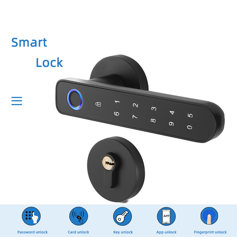 Best seller hidden key hole usb port for emergency charge outdoor gate smart lock bedroom door lock set