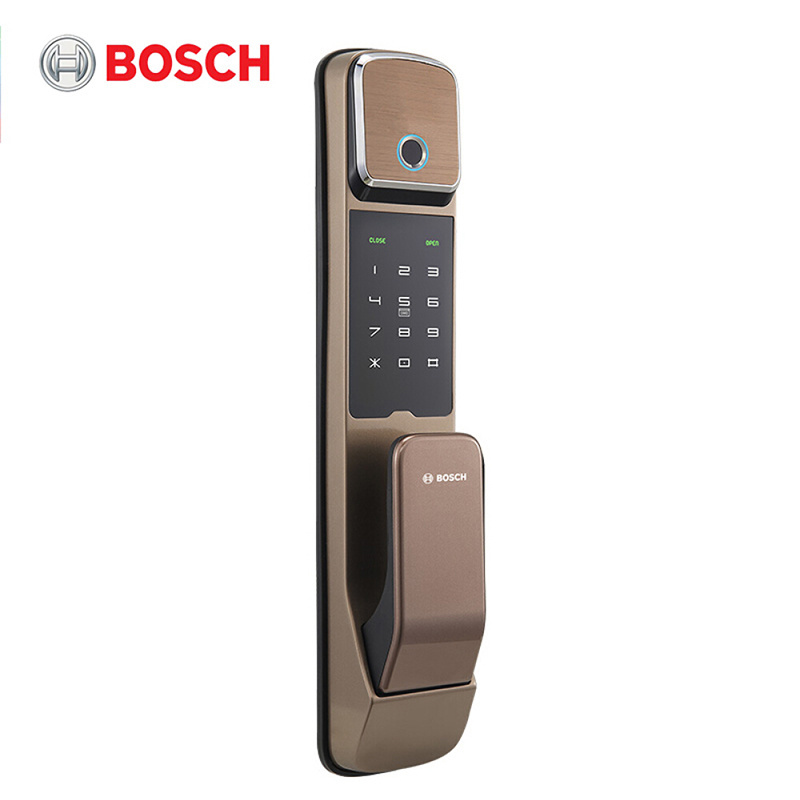 Bosch push and pull handle high sensitive touch  key automatic smart door lock for gate door