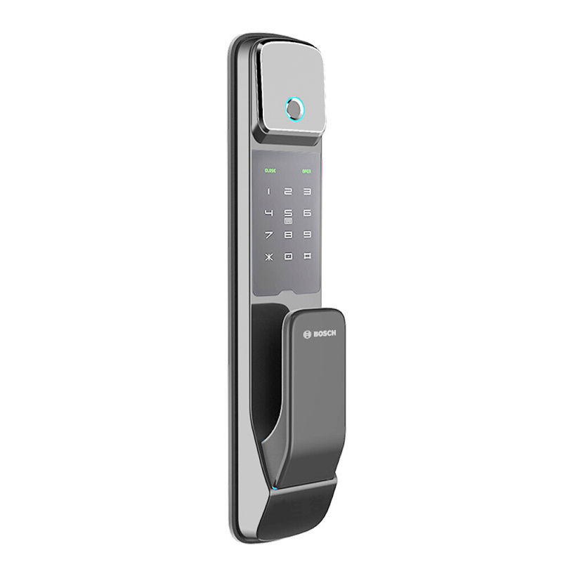 Bosch push and pull handle high sensitive touch  key automatic smart door lock for gate door